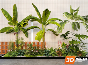 Mini Garden Skp Files 